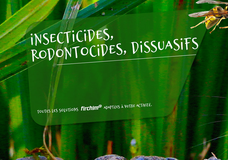 Insecticides, rotondicides, dissuasifs